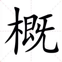 概由|概：概的意思/造詞/解釋/注音